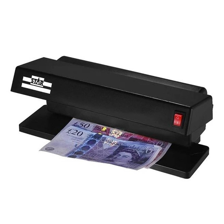 Детектор за банкноти KT-2028, UV фенер, 220VAC, 32W