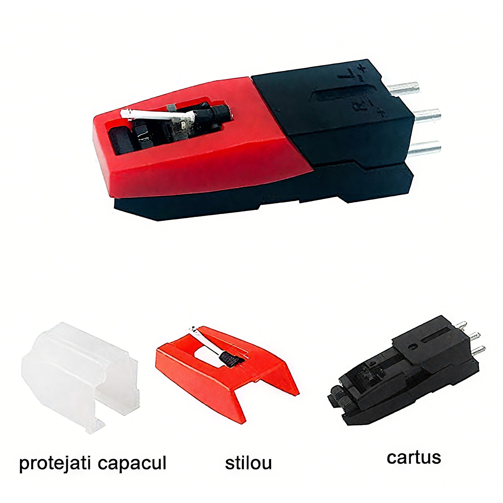 Capuri Set 2 capuri de redare Doza ac de citire, Omelivon, pentru Pick-up ...