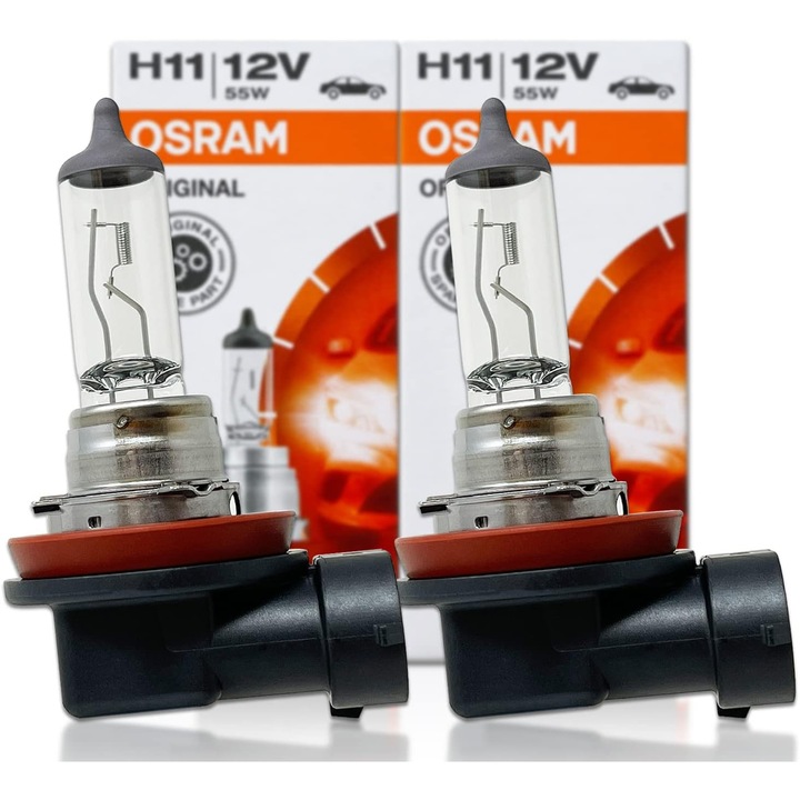 Опаковка от 2 x H11 12V Osram Original халогенни крушки