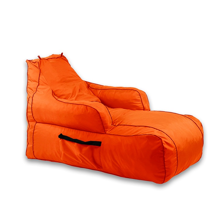 Gaming fotel, Pufrelax Player, Memory Mix szivacs, vízálló, neon narancs