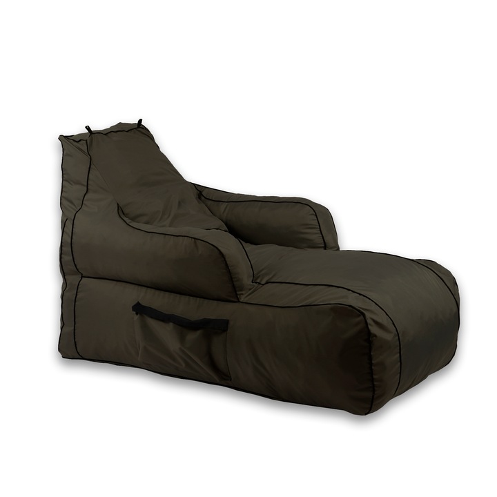 Gaming fotel, Pufrelax Player, Memory Mix szivacs, vízálló, Cappuccino