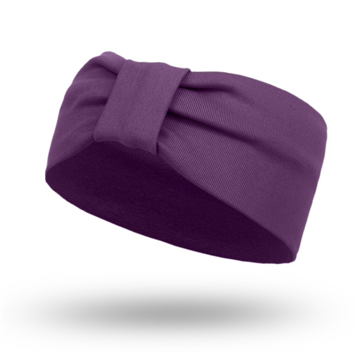 Bentita elastica, cu nod, Pentru Femei, Nandy, Violet