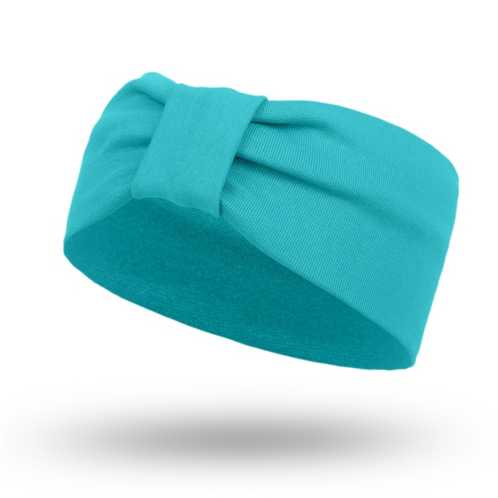 Bentita elastica, cu nod, Pentru Femei, Nandy, Albastru