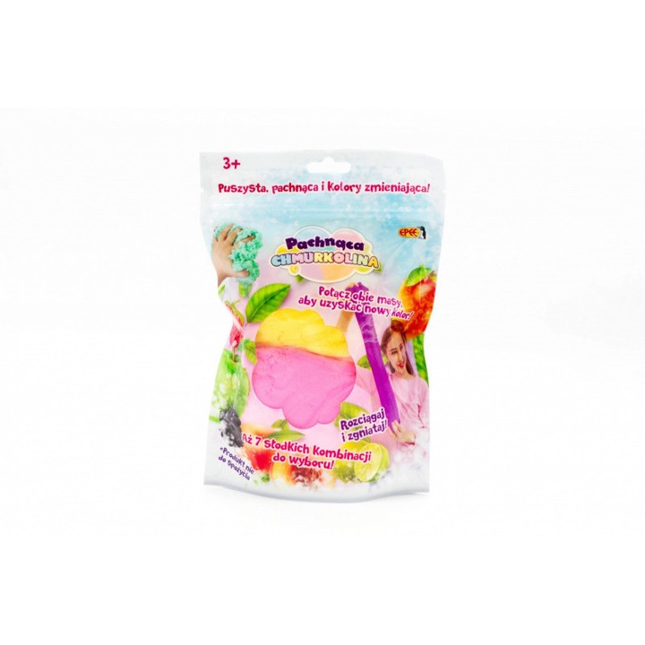 Set modelaj EPEE Chmurkolina, seria 4, 2 culori, roz si galben, mango, 2x30g