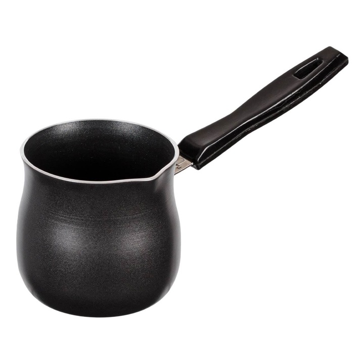 Ibric metalic negru 450ml