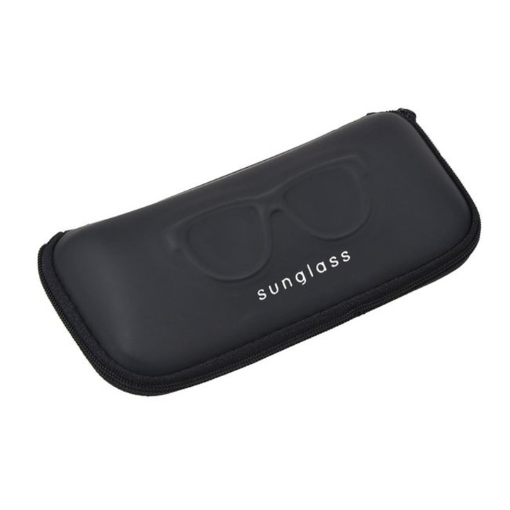 Калъф за очила, с цип, релефен модел, 18х9 см