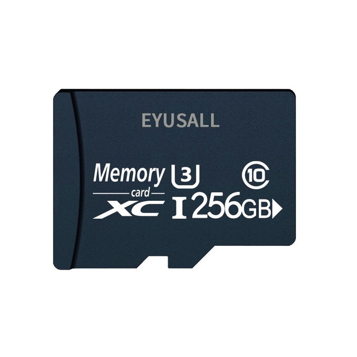 Card de memorie, EYUSALL, 256GB, 100MB/s Read speeds, Universal