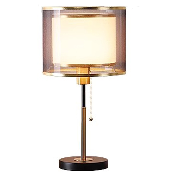 Veioza Quark H010, IP20, 1XE27 max. 60W, stil clasic, stil modern cu abajur textil