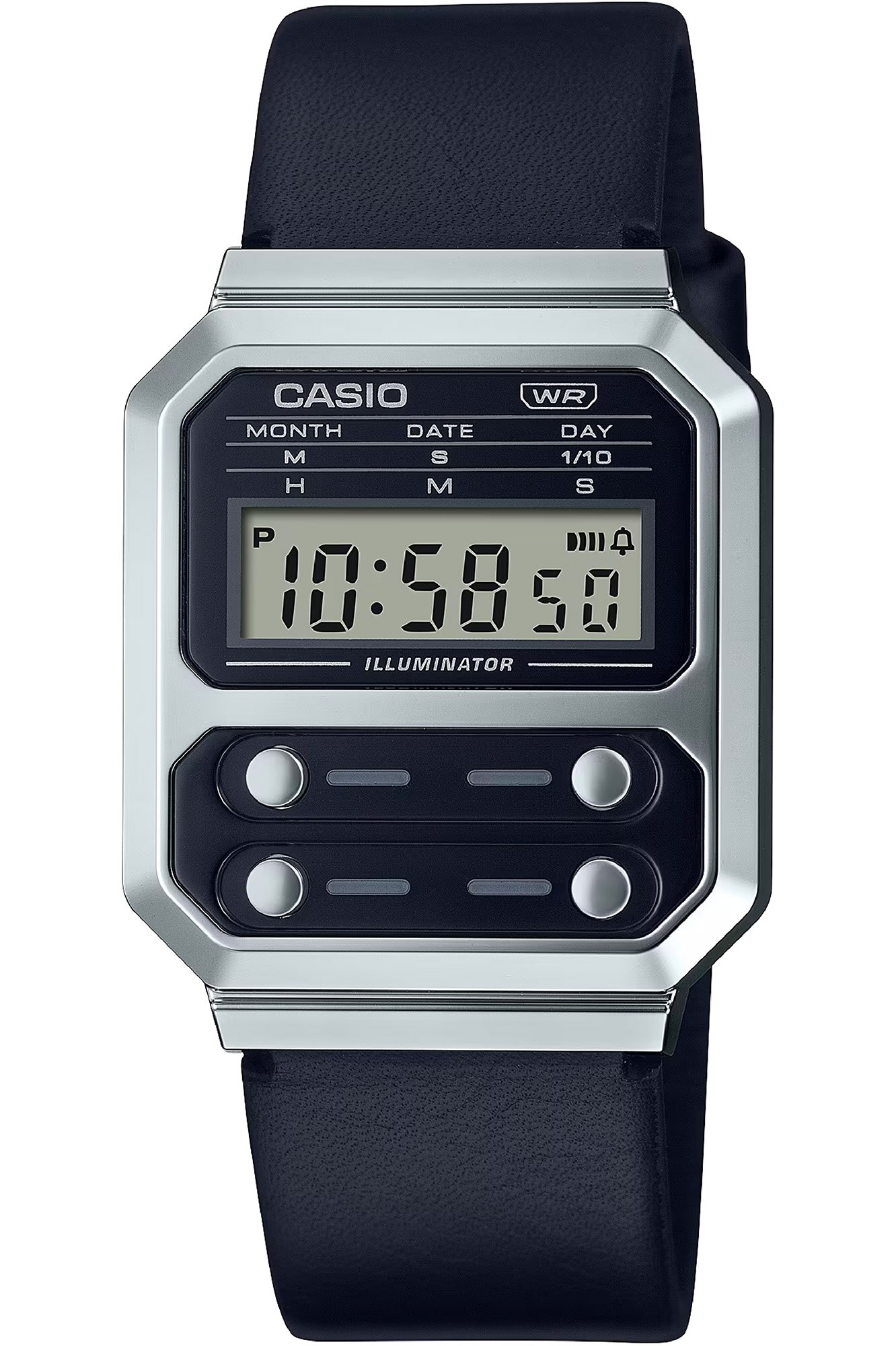 Ceas barbatesc unisex CASIO Retro Vintage Clasic Casual UNX DIG BLK
