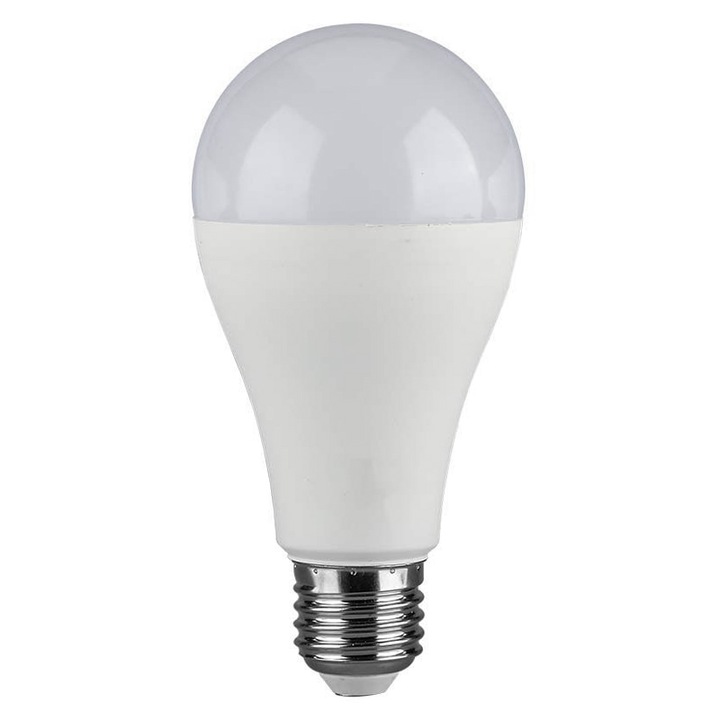 LED крушка V-TAC A65 E27 17W 6500K студено бяло, IP20