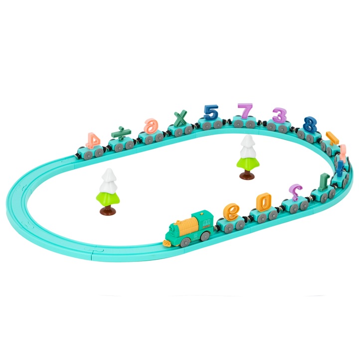 Circuit trenuletul numerelor, Mappy cu accesorii, 53 piese