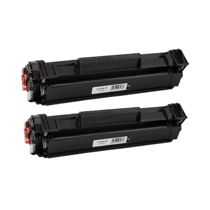 Комплект от 2 тонер касети, съвместими с HP 44A CF244A, 2 X 1000 страници, за HP Laserjet Pro M15a, M15w, M28a, M28w