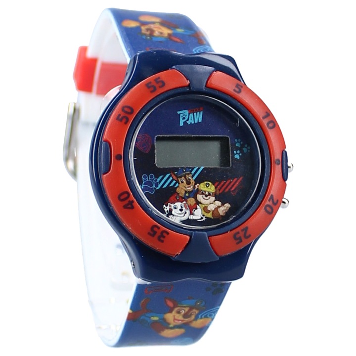 Дигитален часовник за момче, многоцветен, Paw Patrol, Kids Time