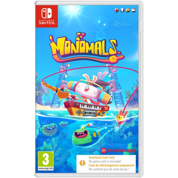 Monomals (CIAB) játék Nintendo Switchhez