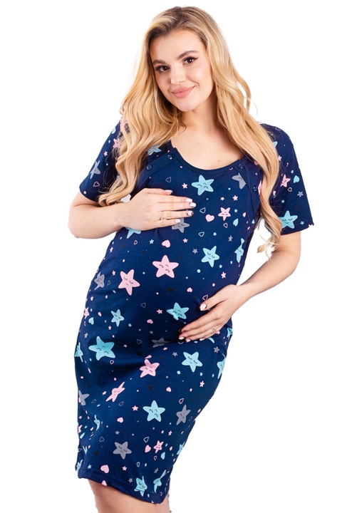 Camasa alaptat, Formommy, Din bumbac, Cu nasturi, Masura M, Sleeping Stars II