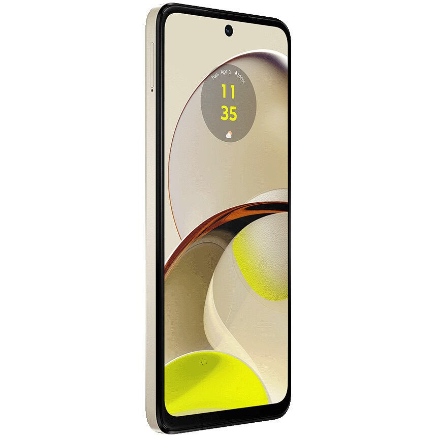 Telefon mobil Motorola Moto g14, Dual SIM, 8GB RAM, 256GB, Butter Cream