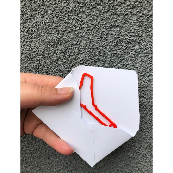 Breloc chei, "FORMULA 1 MONZA", 36X 60 mm rosu