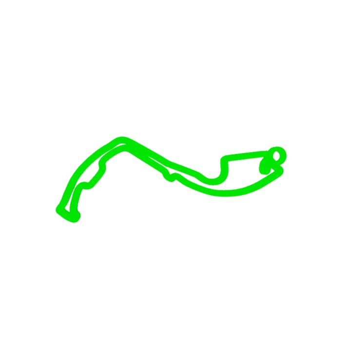 Breloc chei, "FORMULA 1 MONACO", 22X 60 mm verde