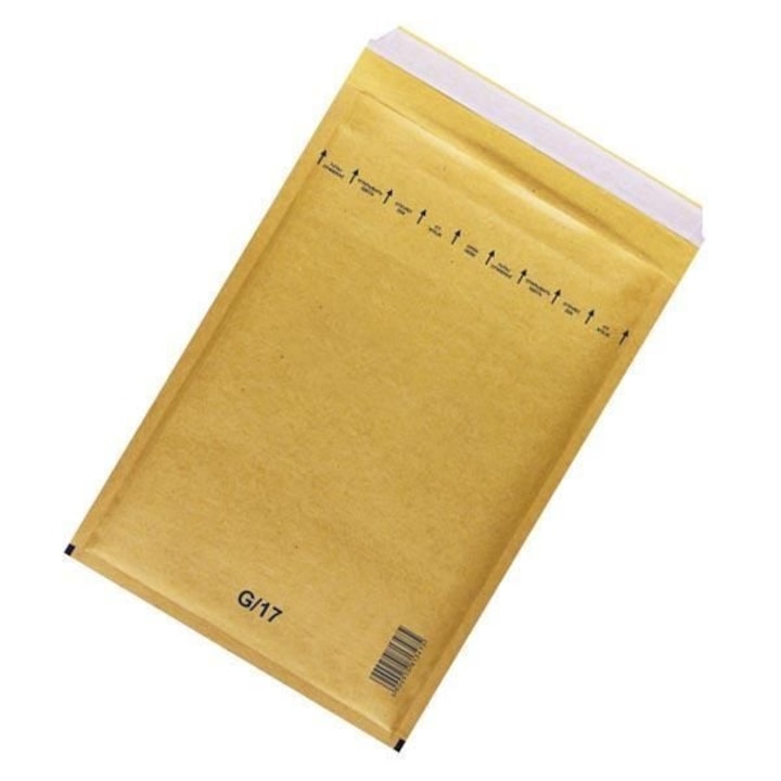 Комплект от 20 плика G17 Anti-Shock Bubble Envelopes, 250 x 350 + 50 мм