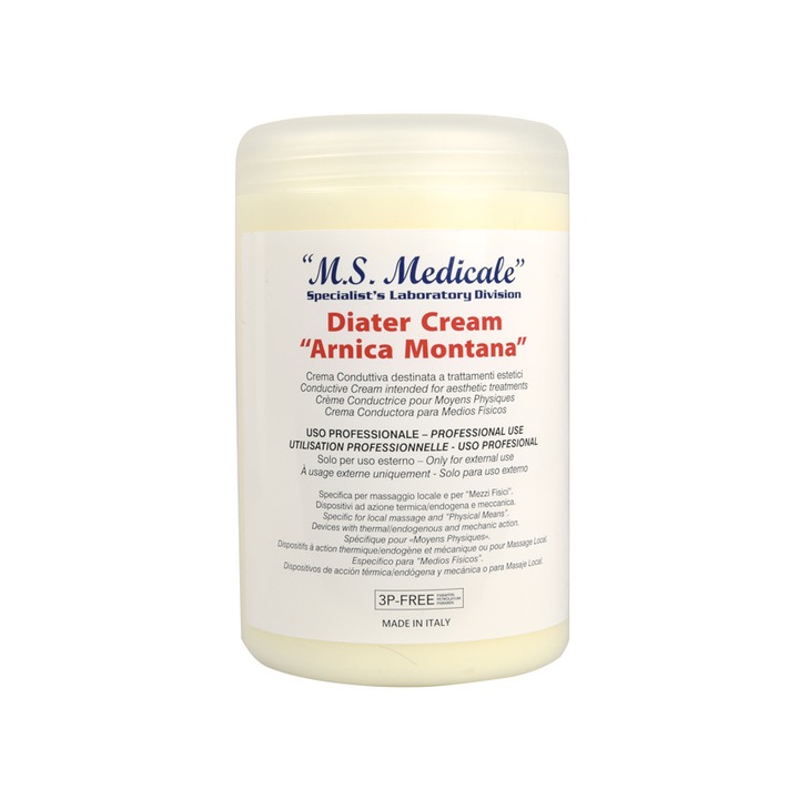 Crema cu arnica pentru diatermie, tecar 1 litru