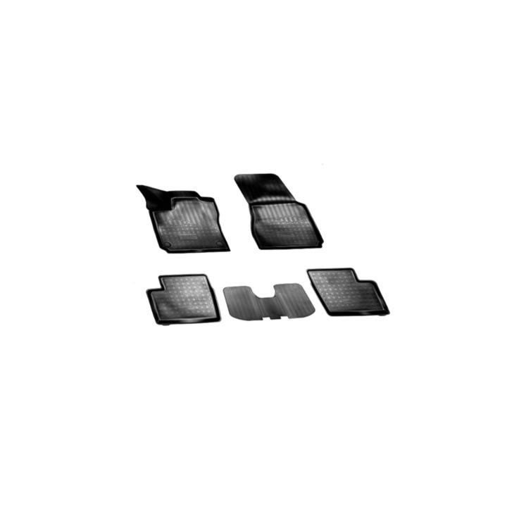 Set 5 covoare cauciuc tavita Smart Forfour W453 2014