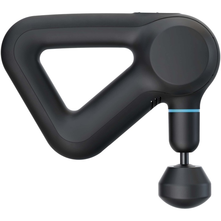 Уред за масаж Therabody Prime G5 TG02845-01, 4 приставки, Калъф, USB кабел за зареждане, Персонализирана скорост, Черен