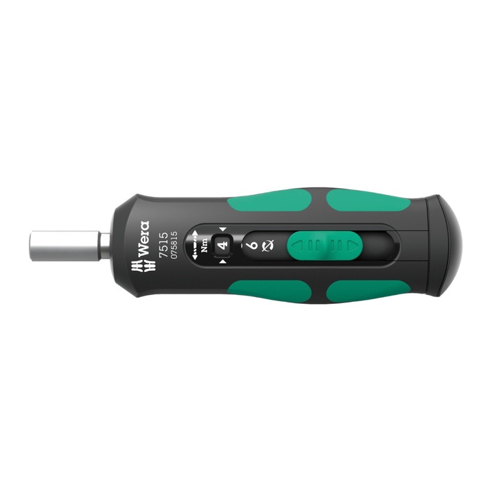 Динамометрична отвертка, Wera Kraftform Safe Torque Speed, избираем въртящ момент 2-6 Nm