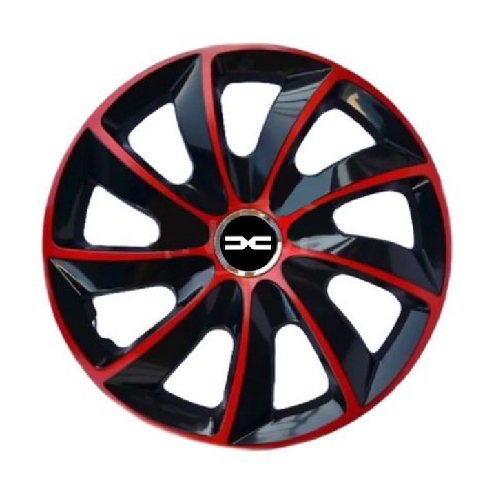 Set 4 capace roti Extra Stig Red R17 pentru gama auto Dacia Nou