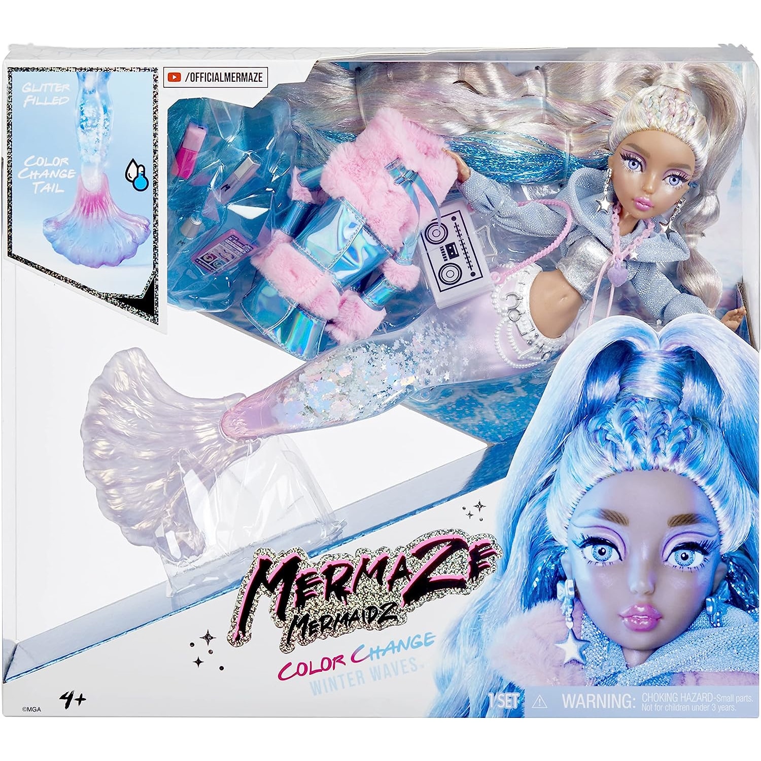 sirenaです Papusa Mermaze Mermaidz Winter Waves Kishiko, Sirena Care Isi