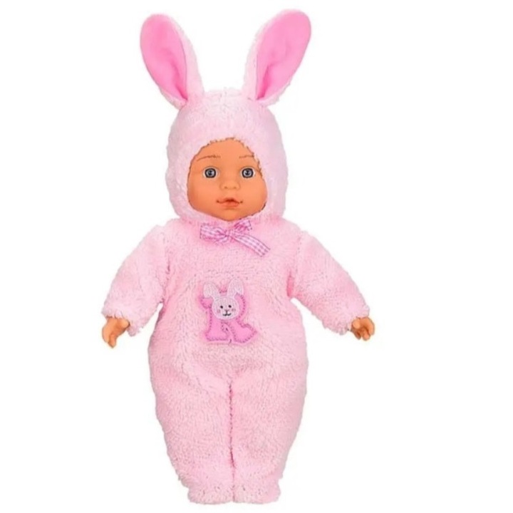 Baby Doll Dressed Pink Rabbit 34 cm, AU