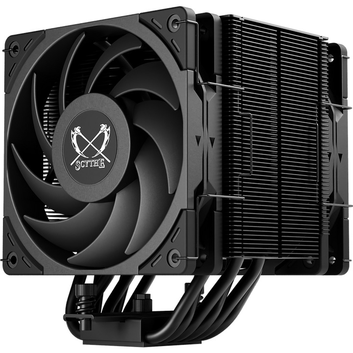 Cooler procesor Scythe MUGEN 6 DBE, 120 PWM, Intel/ AMD, Negru