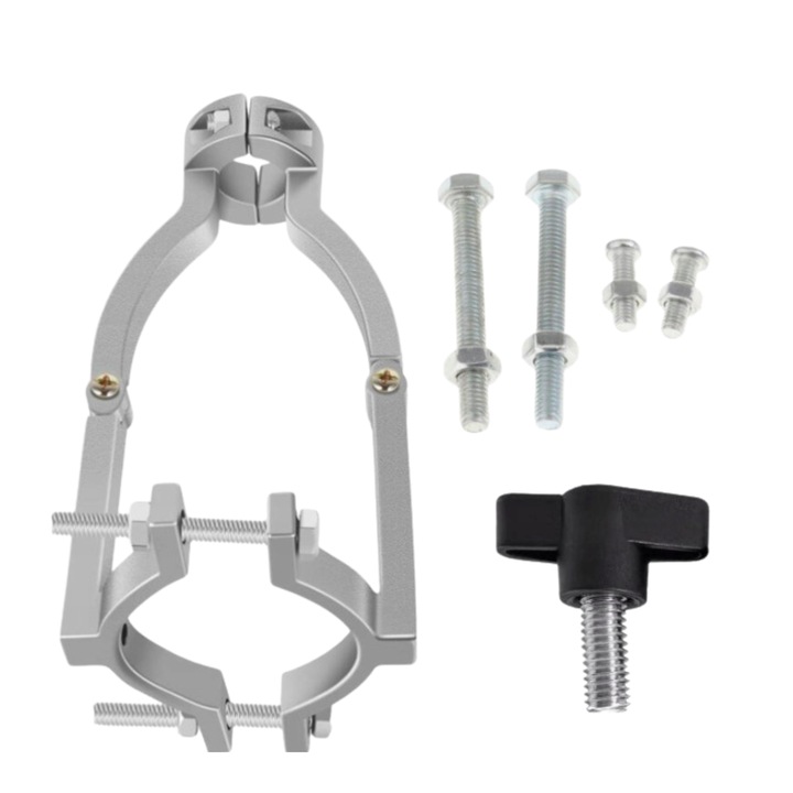 Adaptor pentru Burghie, cu Surub, 38-55 cm, din Otel, AlisVas-store