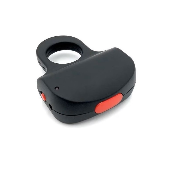 MRG M1024 Ring Style Taser, за самоотбрана на престъпници и животни, легален, преносим, черен