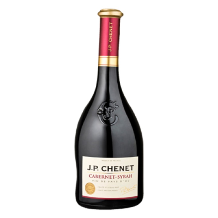 J.P. vörösbor Chenet Cabernet Syrah, száraz, 13%, 0,75l