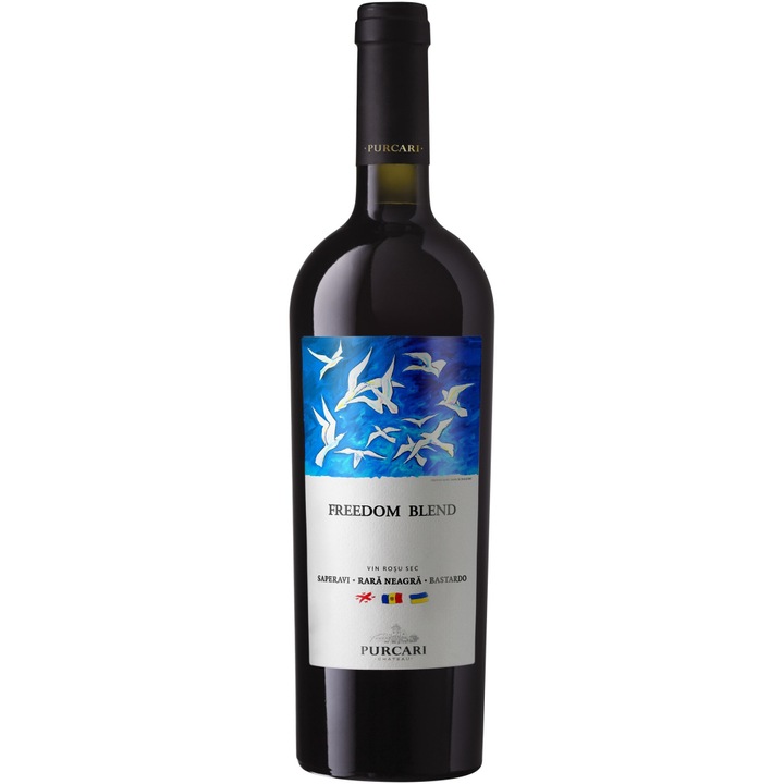 Purcari vörösbor, Freedom Blend, száraz, 0, 75 l