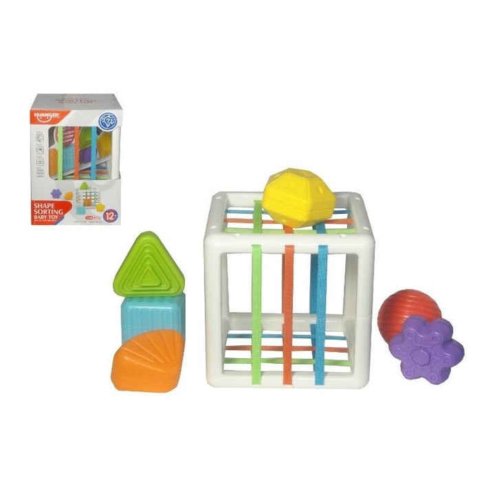Jucarie interactiva cub, Swede, 1 an, Multicolor