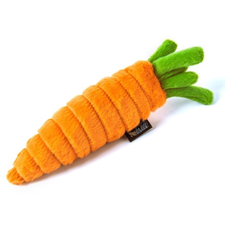 Hangos játék kutyáknak PLAY Garden Fresh, sárgarépa 20 cm