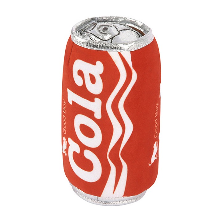 Jucarie cu sunete pentru caini P.L.A.Y. Snack Attack, doza cola 17 cm