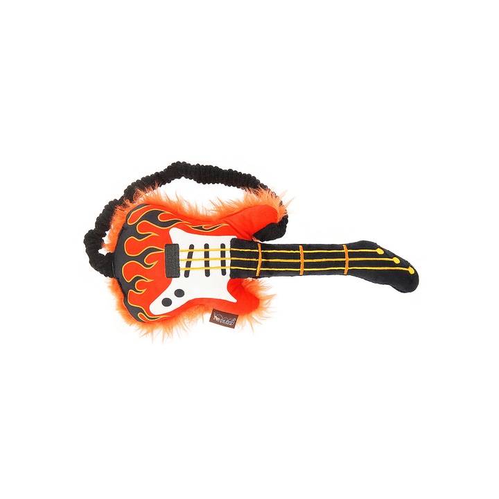 Hangos játék kutyáknak PLAY 90s Classic, elektromos gitár 38 cm