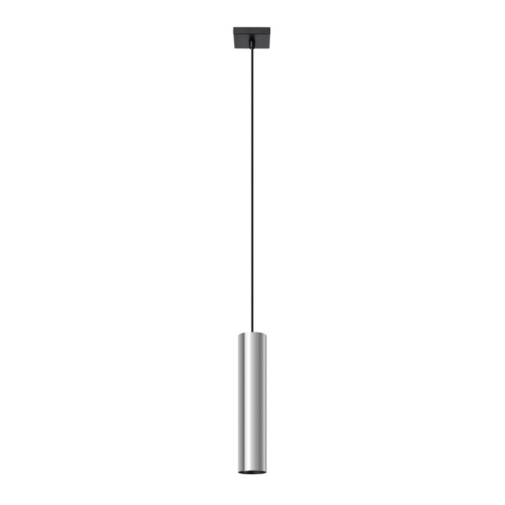 Lustra tip pendul BELLIX, 1 x GU10, crom, 8x8x110 cm