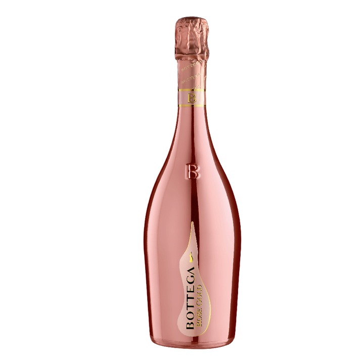Vin Spumant Rose Bottega Gold, 0.75l