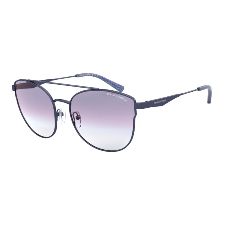 Ochelari de soare dama Armani Exchange AX20325, albastru