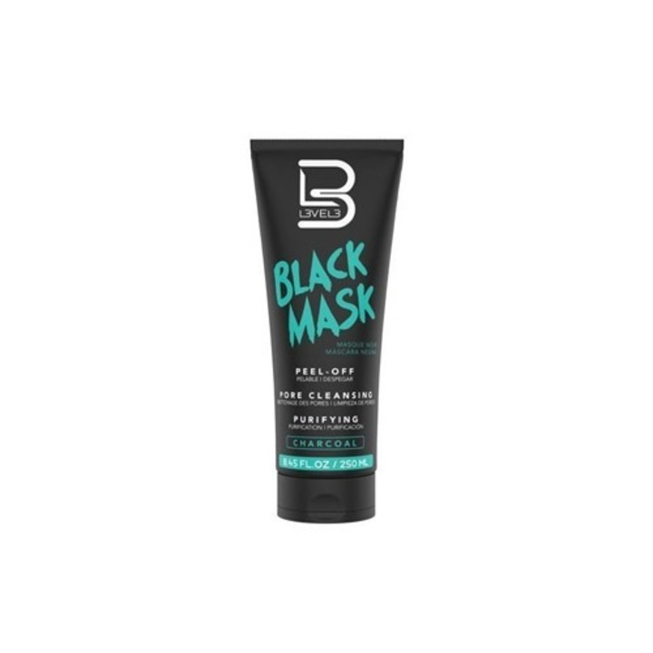 Masca faciala, L3VEL3, Peel off, Curatare profunda, 250 ml