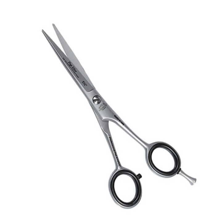 Foarfeca profesionala de coafura, Inox, 6,5 inch, Argintiu