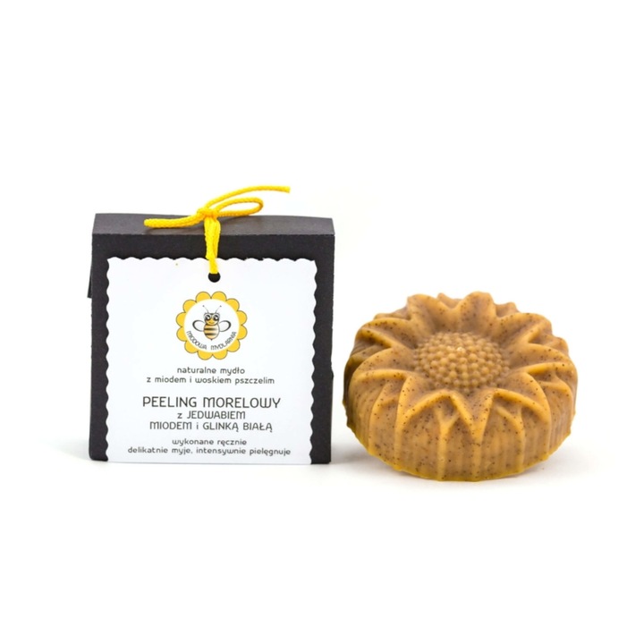 Hámlasztó szappan, Sárgabarack és Fehér agyag, 85g