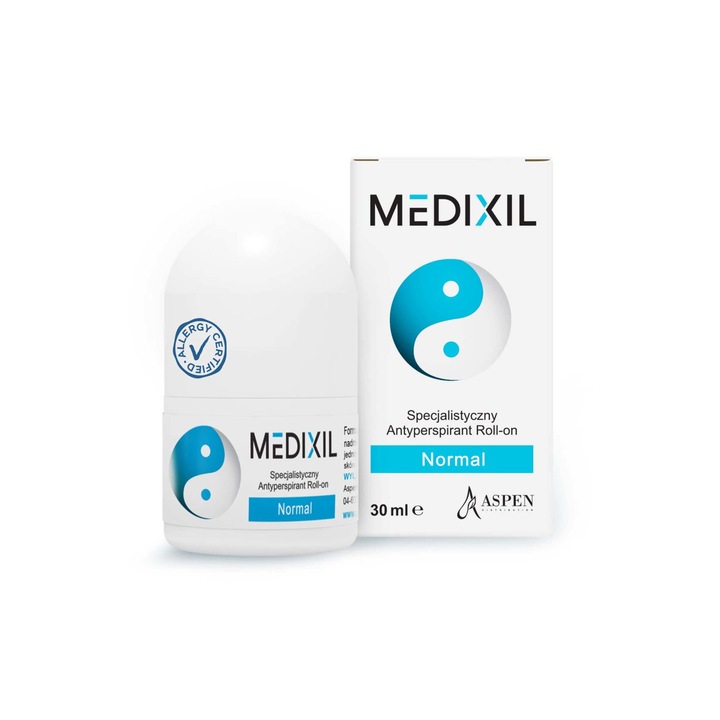 Antiperspirant roll-on Medixil Normal, protectie durabila, 30ml