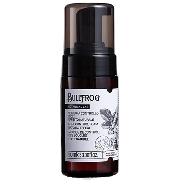 Spuma pentru par cret, Bullfrog, 100 ml