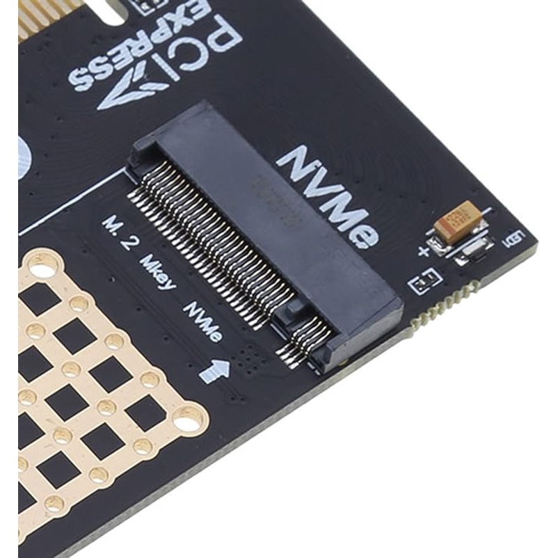 Adaptor M.2 NVME la PCI-E x16, Negru - eMAG.ro