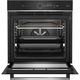 Фурна за вграждане Beko BBIM13400XMPSEW, Електрическа, 72 л, Пиролитично самопочистване, Homewhiz WiFi, AEROperfect, SteamShine Cleaning, Врата SoftClose, Грил, 3D Cooking, RecycledNet, Клас A+, Черен/Неръждаема стомана