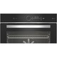 Фурна за вграждане Beko BBIM13400XMPSEW, Електрическа, 72 л, Пиролитично самопочистване, Homewhiz WiFi, AEROperfect, SteamShine Cleaning, Врата SoftClose, Грил, 3D Cooking, RecycledNet, Клас A+, Черен/Неръждаема стомана